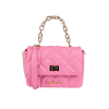 BOLSA MÉDIA ALÇA CORRENTE ROSA PETÚNIA