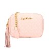 BOLSA MÉDIA CLÁSSICA ALÇA CORRENTE ROSA BALLET
