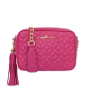 BOLSA MÉDIA CLÁSSICA ALÇA CORRENTE ROSA