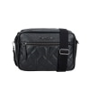 BOLSA MÉDIA COURO PRETA