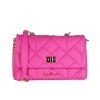 BOLSA GRANDE ALÇA CORRENTE ROSA