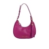 Bolsa pequena meia lua rosa